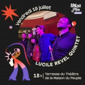 Affiche Concert gratuit de Lucile Revel Quintet