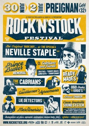 Affiche Festival Rock'n'Stock #26