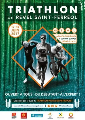 Affiche Triathlon de Revel Saint-Ferréol