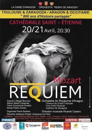 Affiche Requiem de Mozart