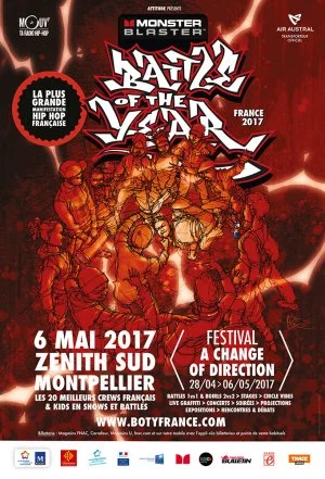 Affiche Monster Blaster BOTY France 2017