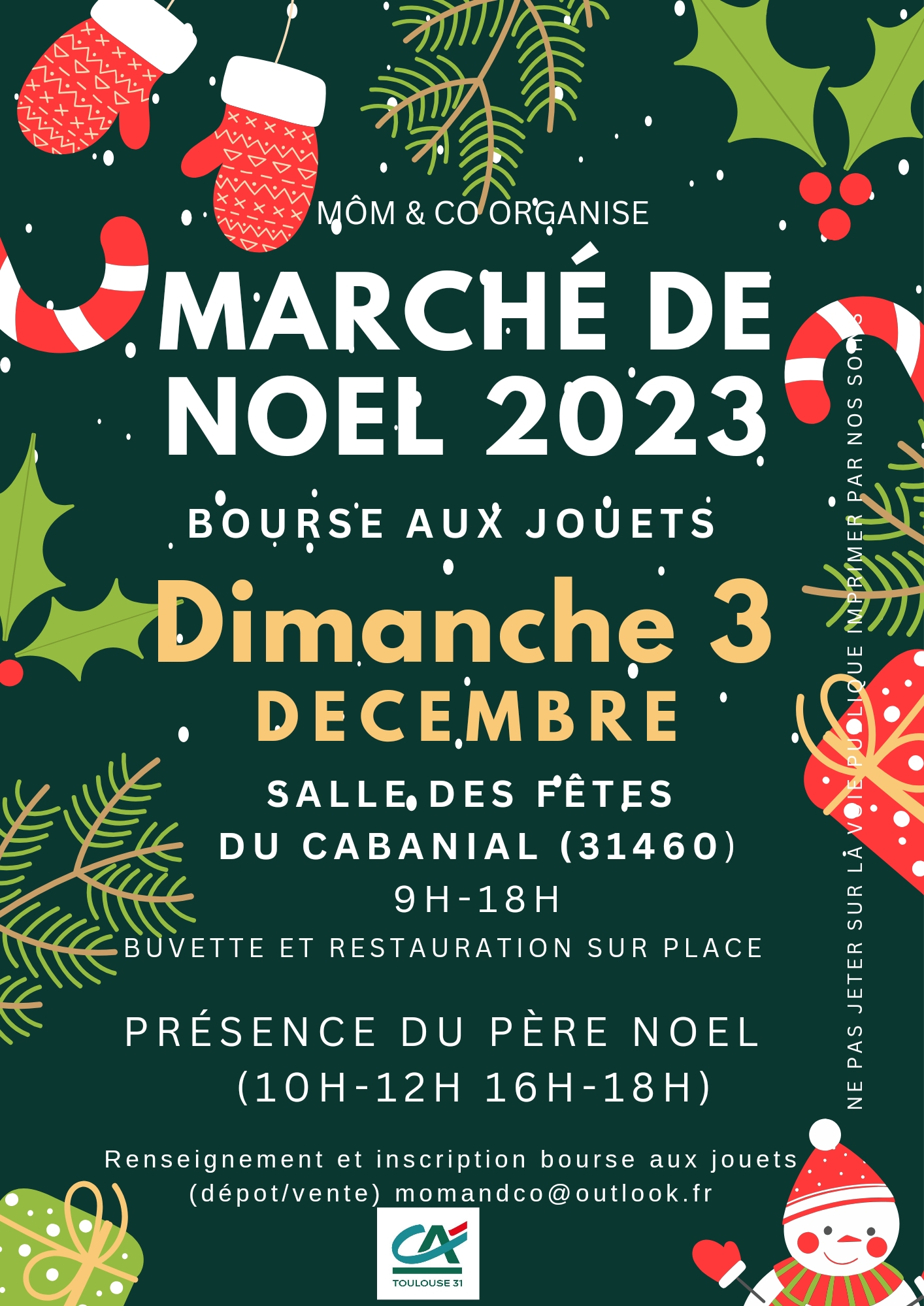 Marché de Noël et bourse aux jouets - Dimanche 3 décembre 2023 - Région ...