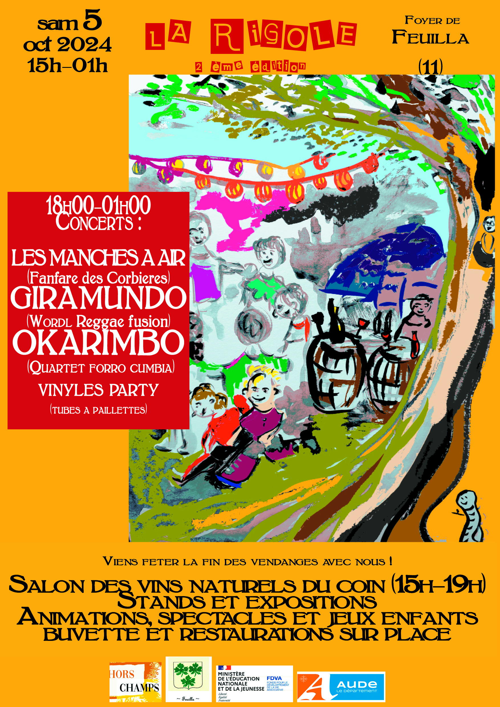 Gabriel Rigole Festival La Rigole - Samedi 5 octobre 2024 - Région Occitanie ...