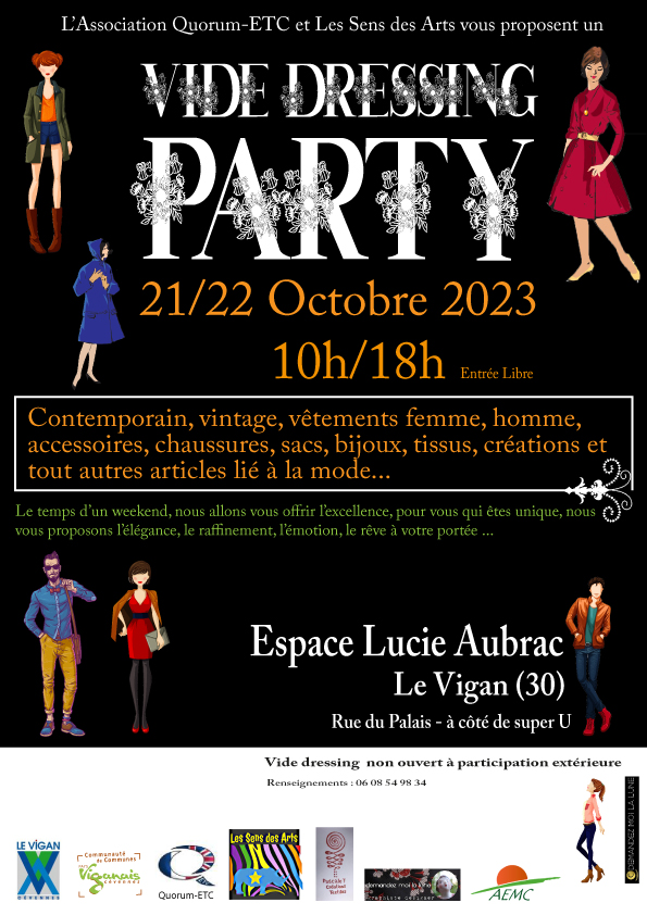 Vide Dressing Party - Du 21 au 22 octobre 2023 - Région Occitanie ...