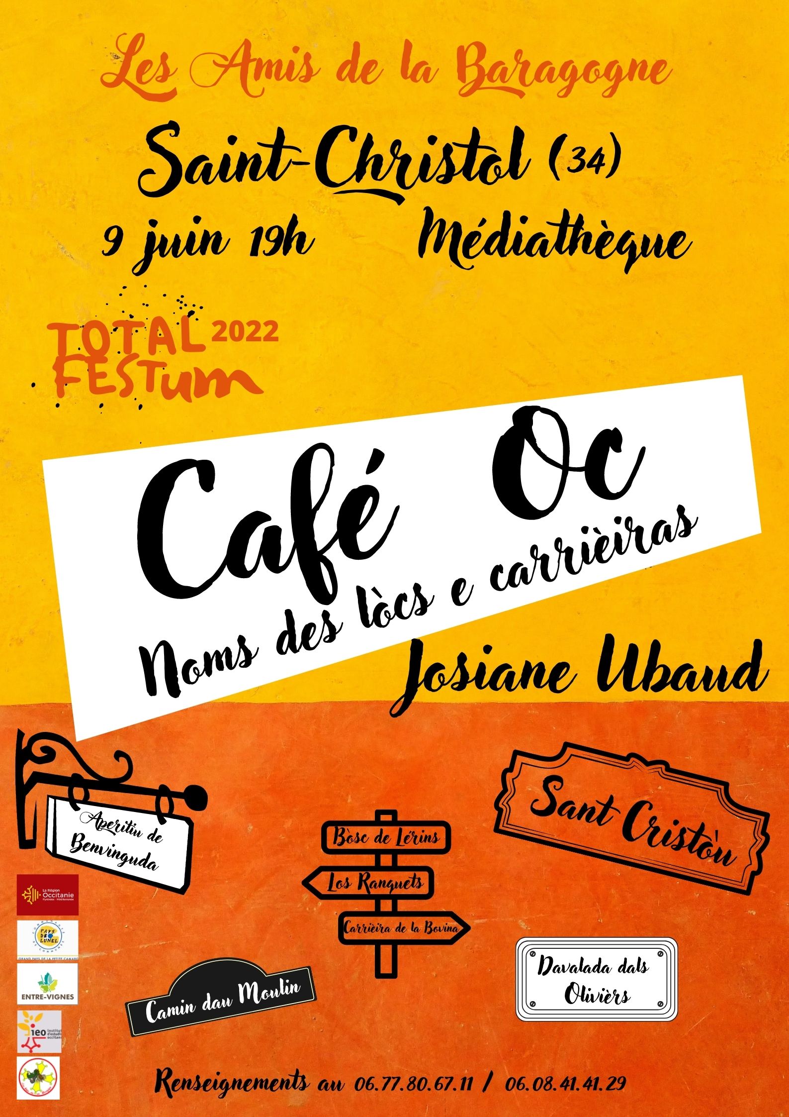 Café Oc Jeudi 9 juin 2022 Région Occitanie / PyrénéesMéditerranée