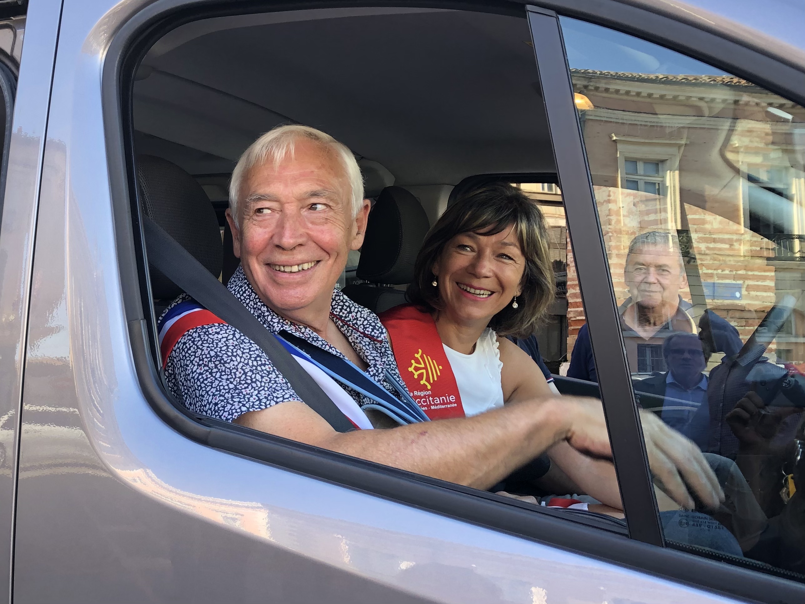 Inauguration du Transport à la Demande (TAD) de la Gascogne Toulousaine