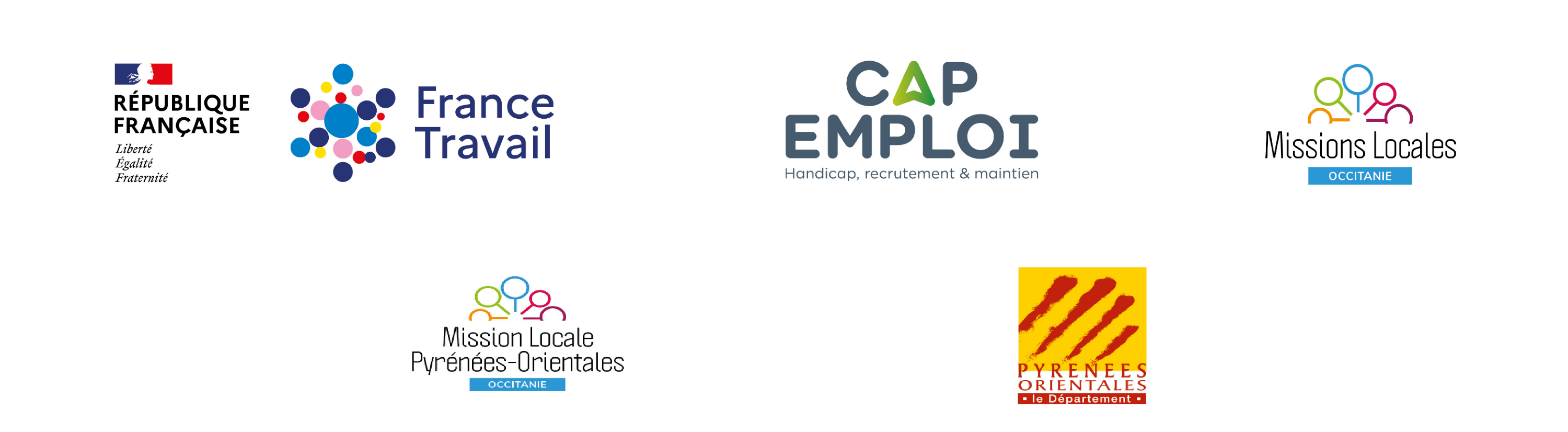 Logos partenaires TAF Perpignan