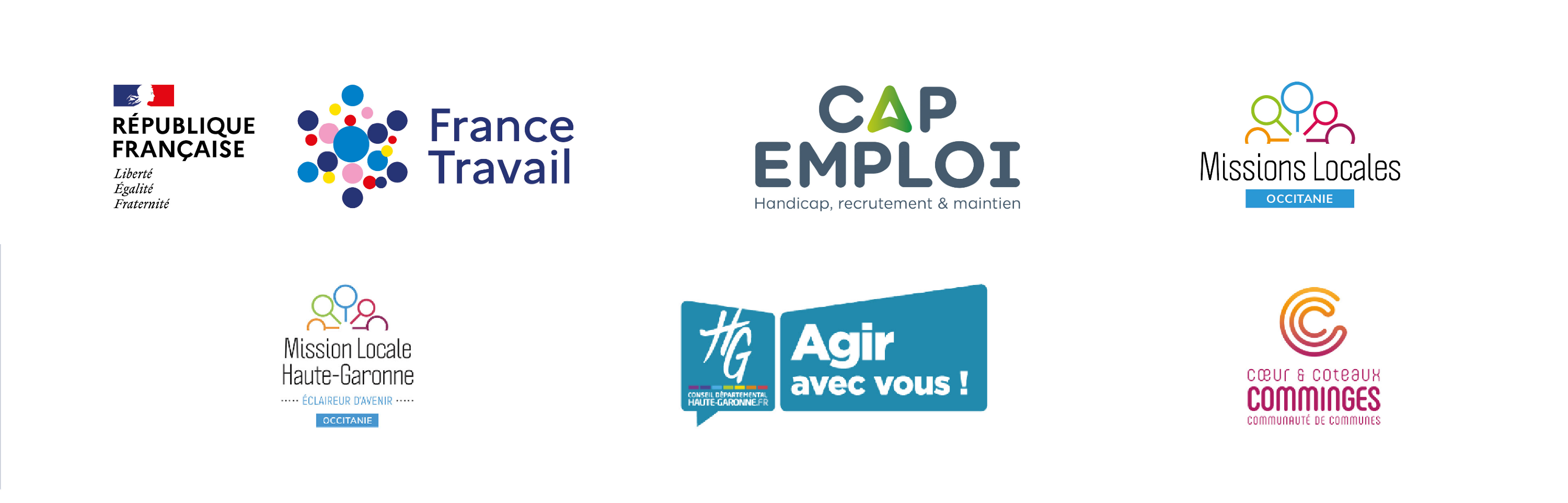 Logos partenaires TAF St Gaudens