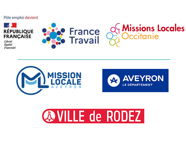 Logos partenaires TAF Rodez