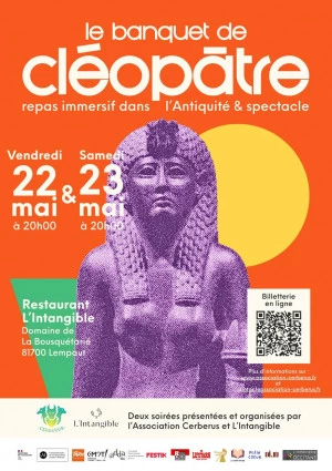 Affiche Le Banquet de Cléopâtre