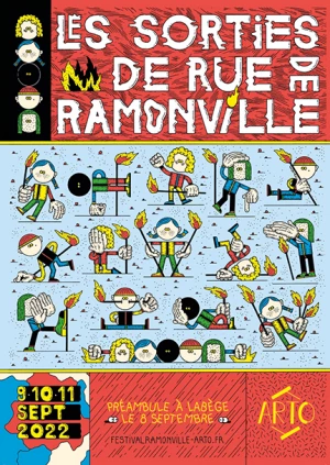 Affiche Festival de rue de Ramonville