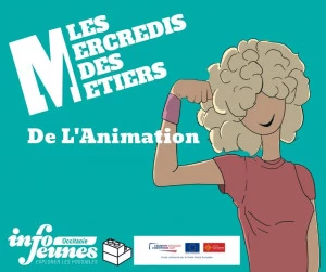 Affiche Les métiers de l'animation (Public jeune)