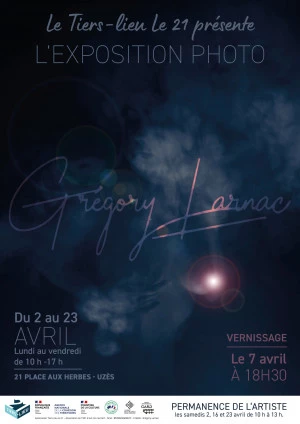 Affiche Exposition Photographique Grégory Larnac