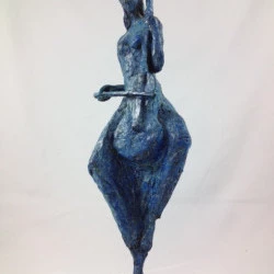 La gambiste - Bronze H 40 cm 2017