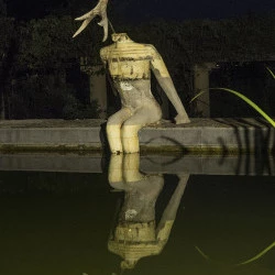 Sarah THIRIET - diptyque, photographie 35cmx60cm, tirage sur dibon et plaque de cuivre 15cmx20cm