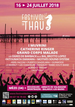 Affiche Festival de Thau 2018