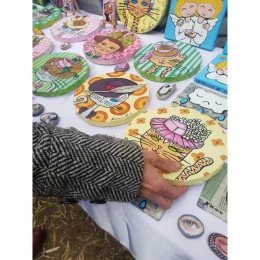 Art naïf - <p>Quelques petits tableaux en expo-vente à l'atelier</p> - Florence H
