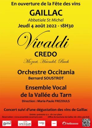 Affiche Credo de Vivaldi