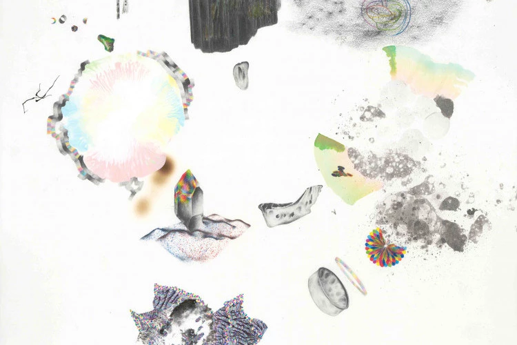 Gamahé 23 - dessin sur papier, technique mixte, 37,8x58,8 cm 2019-2020 - Adagp 