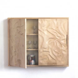 Intimité - Création d'un tableau qui s'ouvre en érable