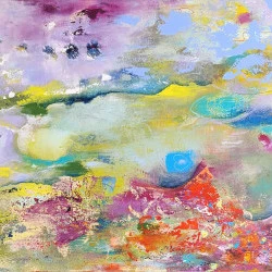 sans titre - acrylique sur toile 60 x 80 cm
