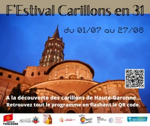 Affiche F'Estival Carillons en 31 - édition 2023