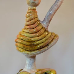 L'élégance de l'embarras - Céramique émaillée