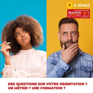 Affiche Les mercredis de l'orientation à Nîmes !