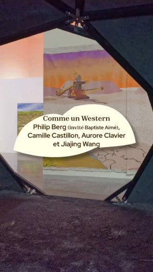 Affiche Visites en famille - Exposition "Comme un Western"