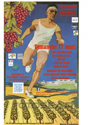 Affiche Running pour la vie