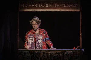 Affiche "L'incroyable histoire d'Elzéar DUQUETTE" - Cie Les Brigands