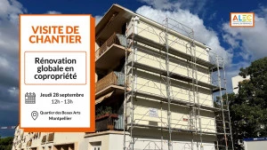 Affiche RÉNOVATION GLOBALE EN COPROPRIÉTÉ