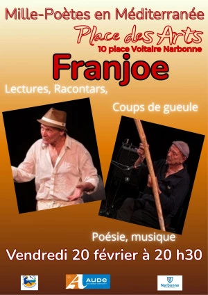 Affiche Le Duo Franjoe, sur scène 