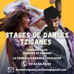 Affiche Stage de danses tziganes