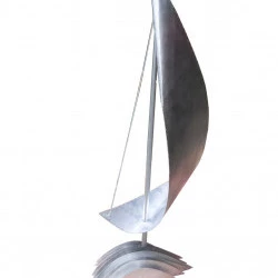 Bon Vent - 2016 - Aluminium Hauteur : 250 cm - Flore de Valicourt. 