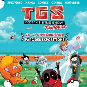 Affiche TGS Toulouse Occitanie Game Show