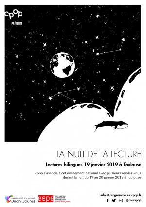 Affiche Nuit de la Lecture - Littérature jeunesse ibérique