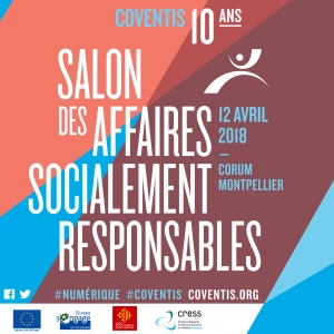 Affiche Coventis, le salon des affaires socialement responsables