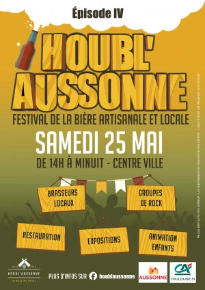 Affiche Festival de la bière - Houbl'Aussonne 4° édition