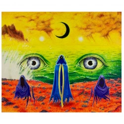 L'annonciacion - Stylobille sur papier A3 - 2024