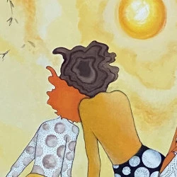 " WAOUH ! " - Acrylique sur toile