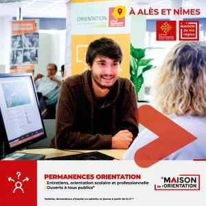 Affiche La Maison de l'orientation vient à vous !