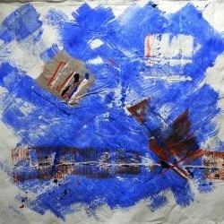 Michel FORES - 2023-toile libre (110 x 110 cm)
