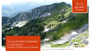 Affiche Séjour de perfectionnement à la Botanique