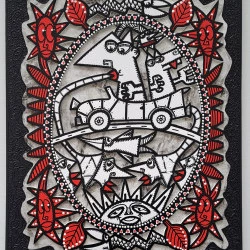 SONNEZ LES TROMPETTES - Toile 73x60