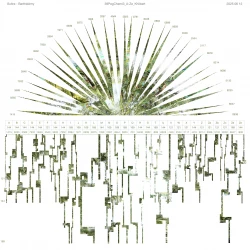 Kippus, 2025 - Collection des Kippus/version Hilbert : les décimales de Pi - S&B 