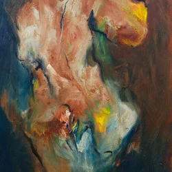 Féminin 25 - Huile sur toile - 30P