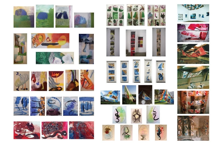 Description des peintures en chronologie visuelle