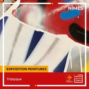 Affiche Exposition "Triptyque"
