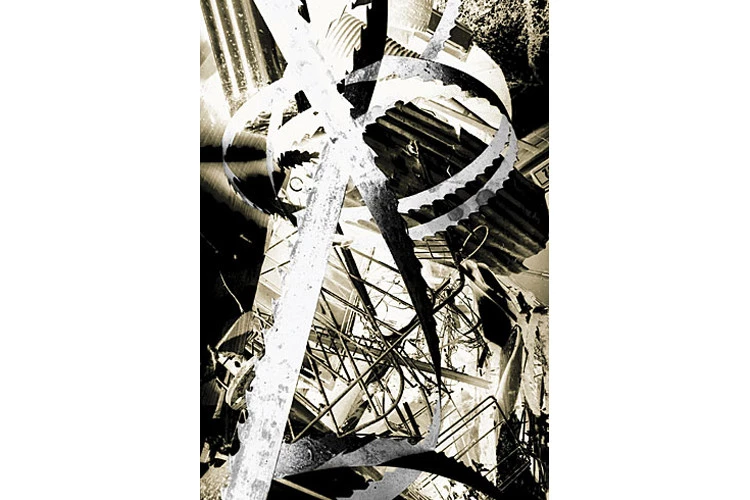 cass auto j'y étais - photo argentique 30x40 cm - oeildepierre 